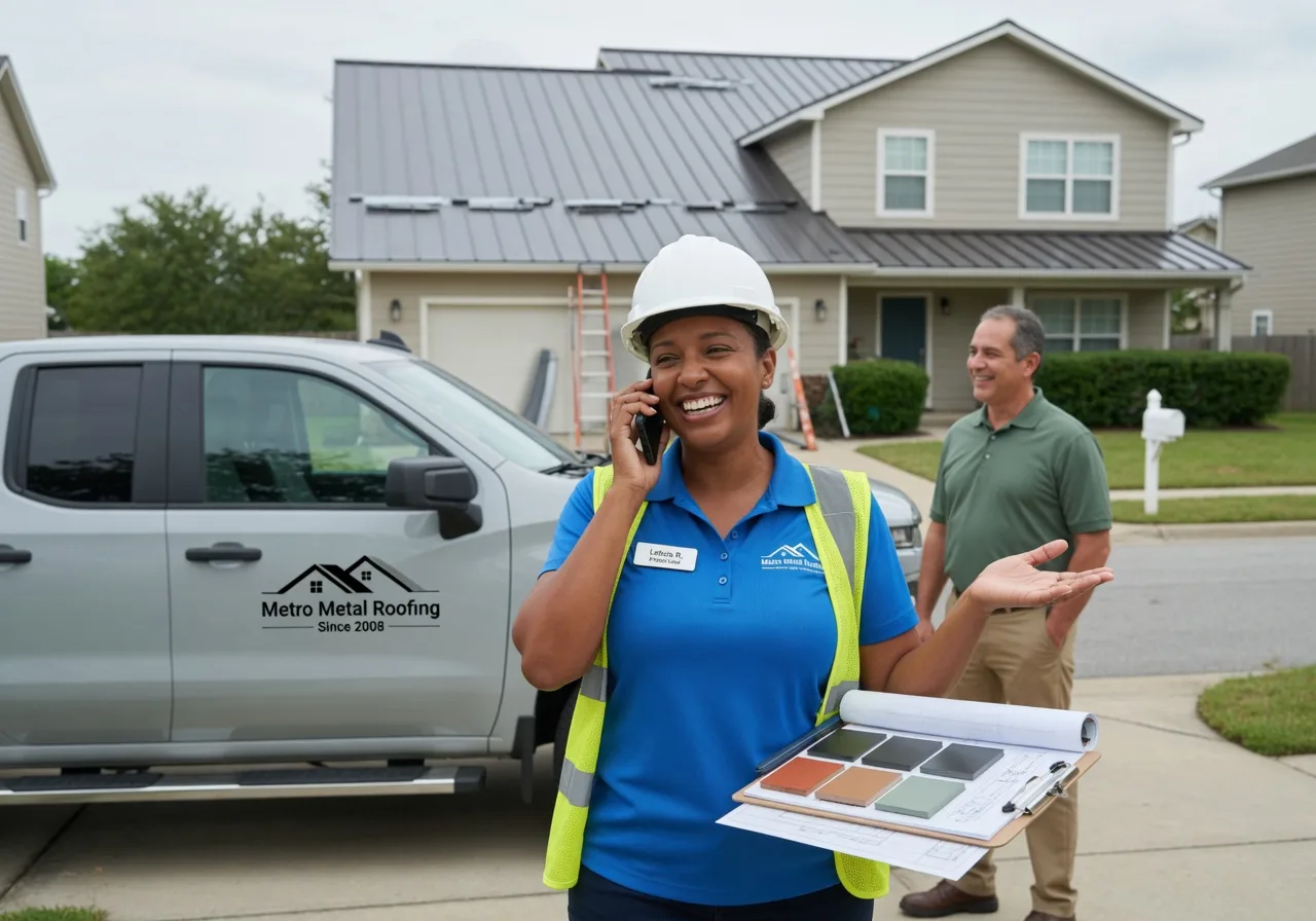Storm Damage Metal Roof Repair in South Fork, PA